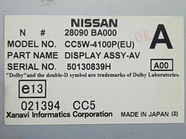 Nissan Primera Écran d'affichage supérieur 28090BA000