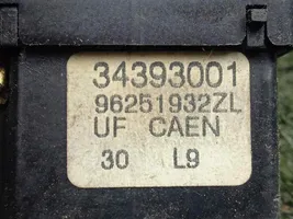 Citroen Xsara Interruttore di regolazione dell’illuminazione del quadro 96251932ZL
