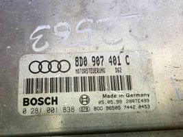 Audi A6 S6 C5 4B Calculateur moteur ECU 8D0907401C