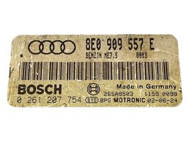 Audi A4 S4 B6 8E 8H Dzinēja vadības bloks 8E0909557E