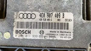 Audi A8 S8 D3 4E Variklio valdymo blokas 