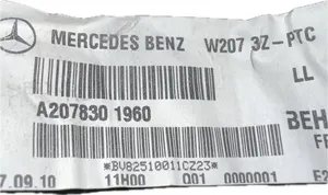 Mercedes-Benz E C207 W207 Nagrzewnica / Komplet 