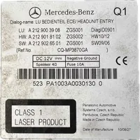 Mercedes-Benz E W212 Radio/CD/DVD/GPS-pääyksikkö 