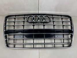 Audi A8 S8 D4 4H Etupuskurin ylempi jäähdytinsäleikkö 4H0853651AA