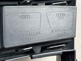 Audi A8 S8 D4 4H Etupuskurin ylempi jäähdytinsäleikkö 4H0853651AA