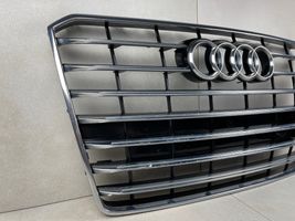 Audi A8 S8 D4 4H Maskownica / Grill / Atrapa górna chłodnicy 4H0853651AA