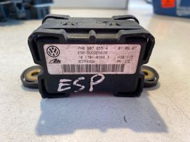 Volkswagen Jetta V ESP (stabilumo sistemos) daviklis (išilginio pagreičio daviklis) 7H0907655A