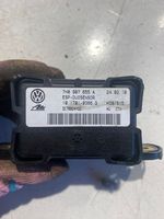 Volkswagen PASSAT B7 Vakaajan pitkittäiskiihtyvyystunnistin (ESP) 7H0907655A