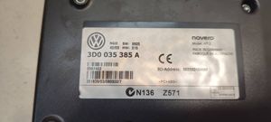 Volkswagen Phaeton Bluetoothin ohjainlaite/moduuli 3D0035385A