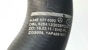 Mercedes-Benz CLA C117 X117 W117 Turboahtimen ilmanoton letku 