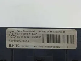 Mercedes-Benz Sprinter W906 Ilmastoinnin ohjainlaite 5HB00901200