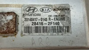 KIA Sportage Refrigerador de la válvula EGR 28416-2F140