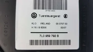 Volkswagen Touareg I Etuoven sähkökäyttöinen ikkunan nostin 0130821765