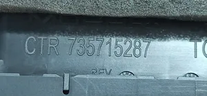 Fiat 500E Dysze / Kratki środkowego nawiewu deski rozdzielczej 735725818