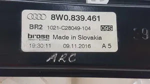 Audi A4 S4 B9 Elektryczny podnośnik szyby drzwi tylnych 