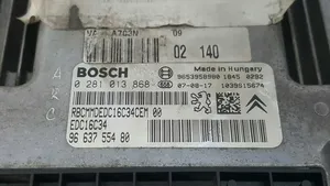 Peugeot 207 Motorsteuergerät ECU 0281013868