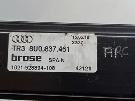 Audi Q3 8U Priekinio el. Lango pakėlimo mechanizmo komplektas 