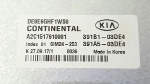 KIA Niro Unité de commande, module ECU de moteur DE8E6GHF1WS0