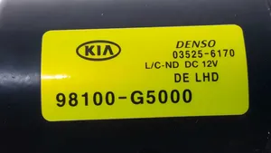 KIA Niro Front wiper linkage and motor 98100-G5000