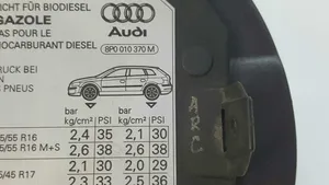 Audi A3 S3 8P Korek wlewu paliwa 8P4809999