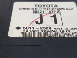 Toyota Prius (XW30) Other control units/modules 8922147110