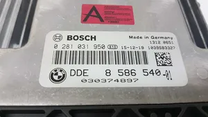 BMW X5 F15 Centralina/modulo motore ECU 0281031950