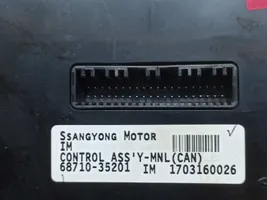 SsangYong Tivoli Panel klimatyzacji 68710-35201