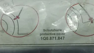 Volkswagen Eos Moldura del interruptor de la ventana de la puerta delantera 