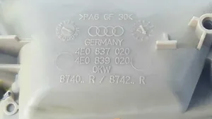 Audi A8 S8 D3 4E Etuoven sisäkahva 4E0839020