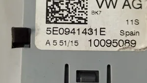 Skoda Fabia Mk3 (NJ) Interrupteur d’éclairage 5E0941431EWHI