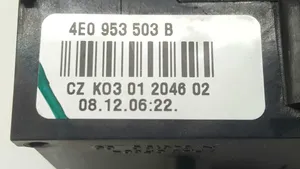 Audi A8 S8 D3 4E Manetka / Przełącznik wycieraczek 4E0953503F