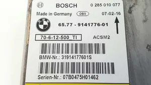 BMW X5 E70 Poduszka powietrzna Airbag kierownicy 72127943537