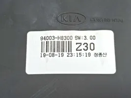 KIA Stonic Compteur de vitesse tableau de bord 94003-H8300