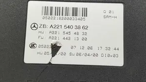 Mercedes-Benz S W221 Comfort/convenience module A2215454832