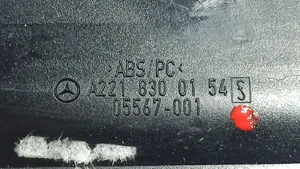 Mercedes-Benz S W221 Kojelaudan keskiosan tuuletussuuttimen ritilä A22183001549116