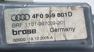 Audi A6 S6 C6 4F Podnośnik szyby drzwi z silniczkiem 