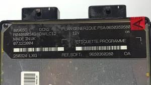 Citroen Berlingo Komputer / Sterownik ECU silnika 9650360280