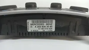 Mercedes-Benz C W203 Unité de contrôle climatique 9140010525