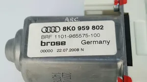 Audi A4 S4 B8 8K Etuoven sähkökäyttöinen ikkunan nostin 8T0959802A