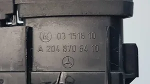 Mercedes-Benz C W204 Przycisk / Przełącznik zawieszenia A20487064109107