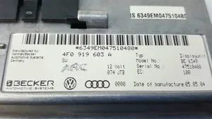 Audi A6 S6 C6 4F Unità di navigazione lettore CD/DVD 6349EM047510480