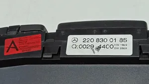 Mercedes-Benz S W220 Panel klimatyzacji 
