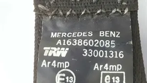 Mercedes-Benz ML W163 Ceinture de sécurité arrière 33003479