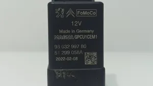 Citroen C3 Glow plug pre-heat relay 51299058A