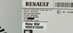 Renault Zoe Stacja multimedialna GPS / CD / DVD 7503751261