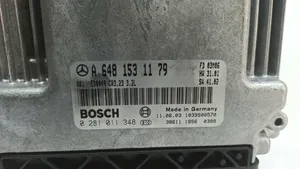 Mercedes-Benz S W220 Komputer / Sterownik ECU silnika 0281011348