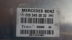 Mercedes-Benz S W220 Pakabos valdymo blokas A2205450532