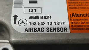 Mercedes-Benz ML W163 Unidad de control/módulo del Airbag 