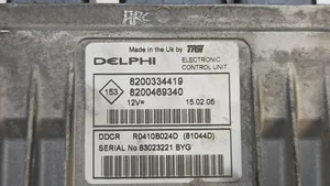 Renault Megane II Komputer / Sterownik ECU silnika 8200469340