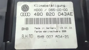 Audi A6 S6 C5 4B Ilmastoinnin ohjainlaite 5HB007604-21